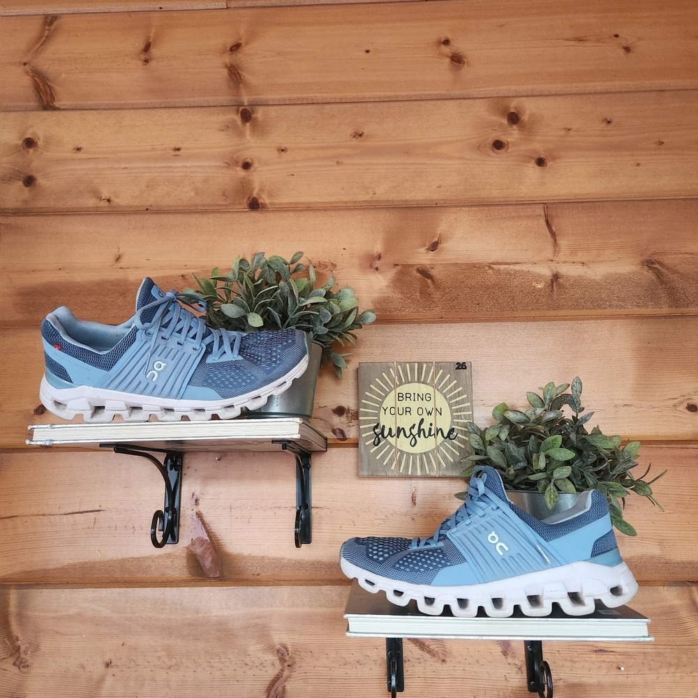 ON CLOUDSWIFT Lake Sky Blue Running Sneakers Cloud Athletic Shoes Outdoor Sz 8
